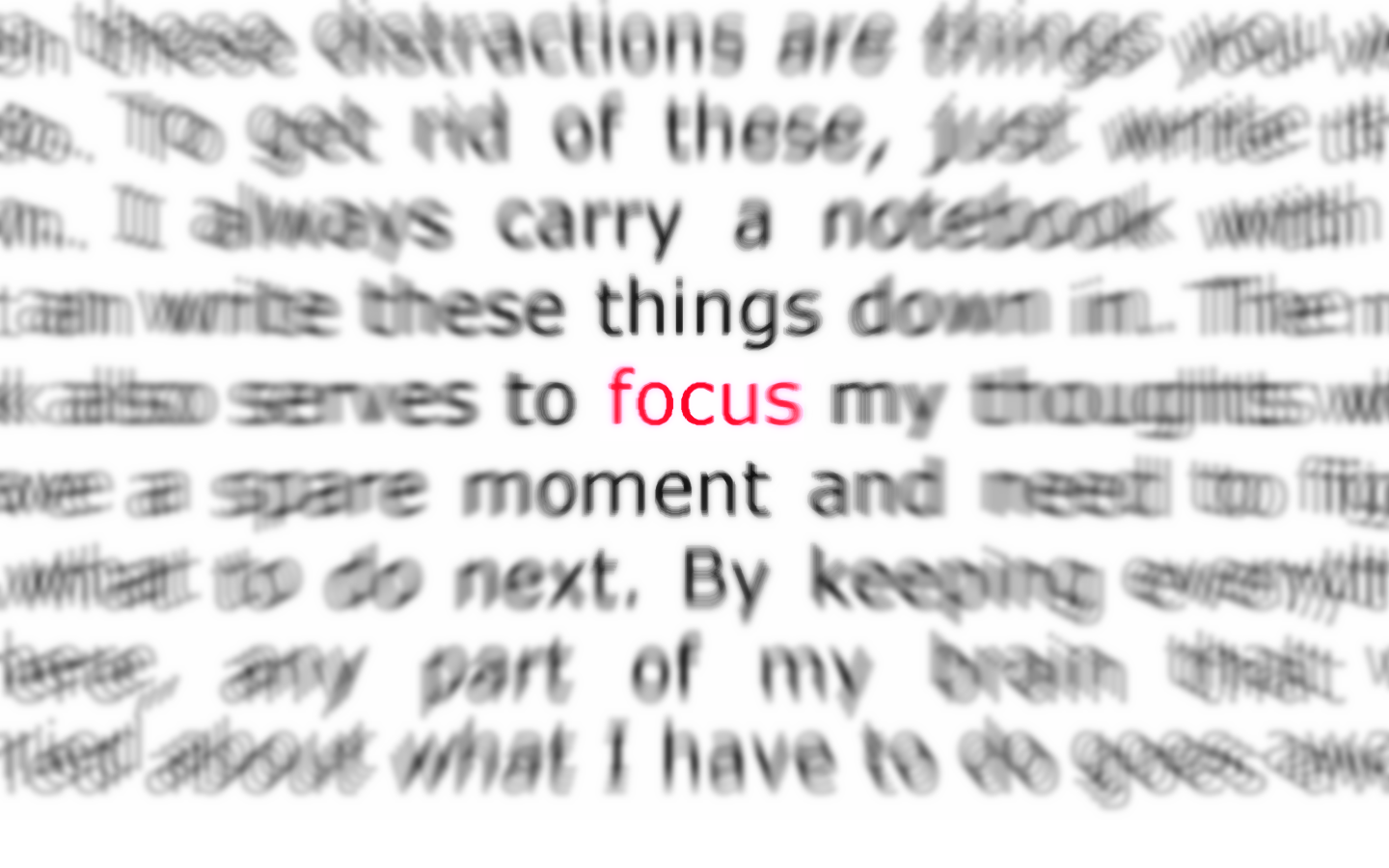 Focus