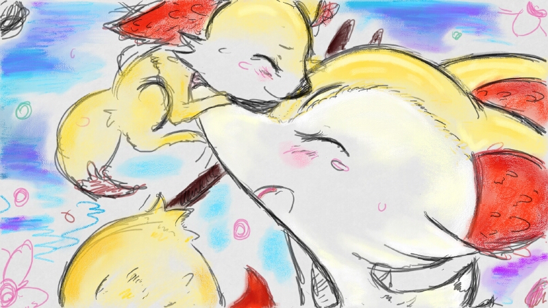 Fennekin and Braixen