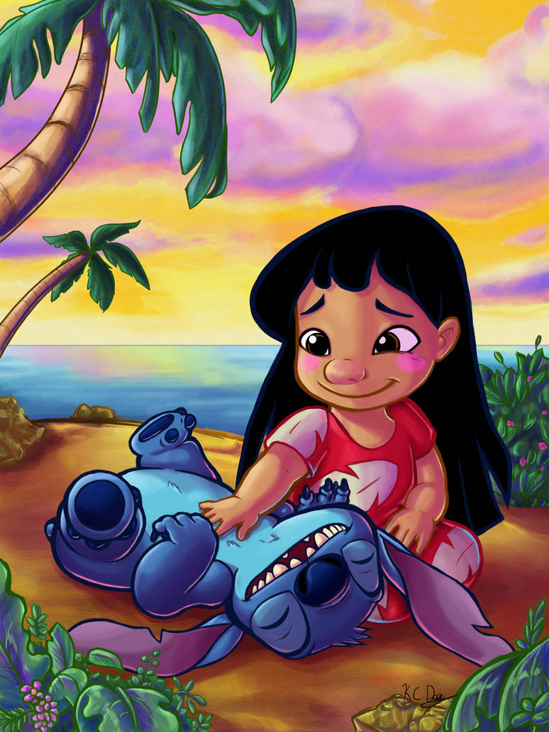 Lilo and Stitch Tummy Rubs