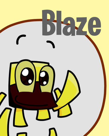 blaze (minecraft) drawn by at2.