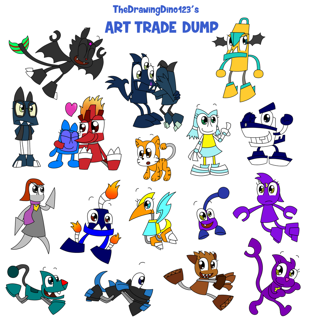Mixels Animal Deviantart Mixels: AT Dump by TheDrawingDino123 on DeviantArt