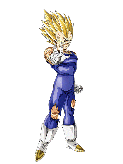 Majin Vegeta ssj2 (2) by davidferres on DeviantArt