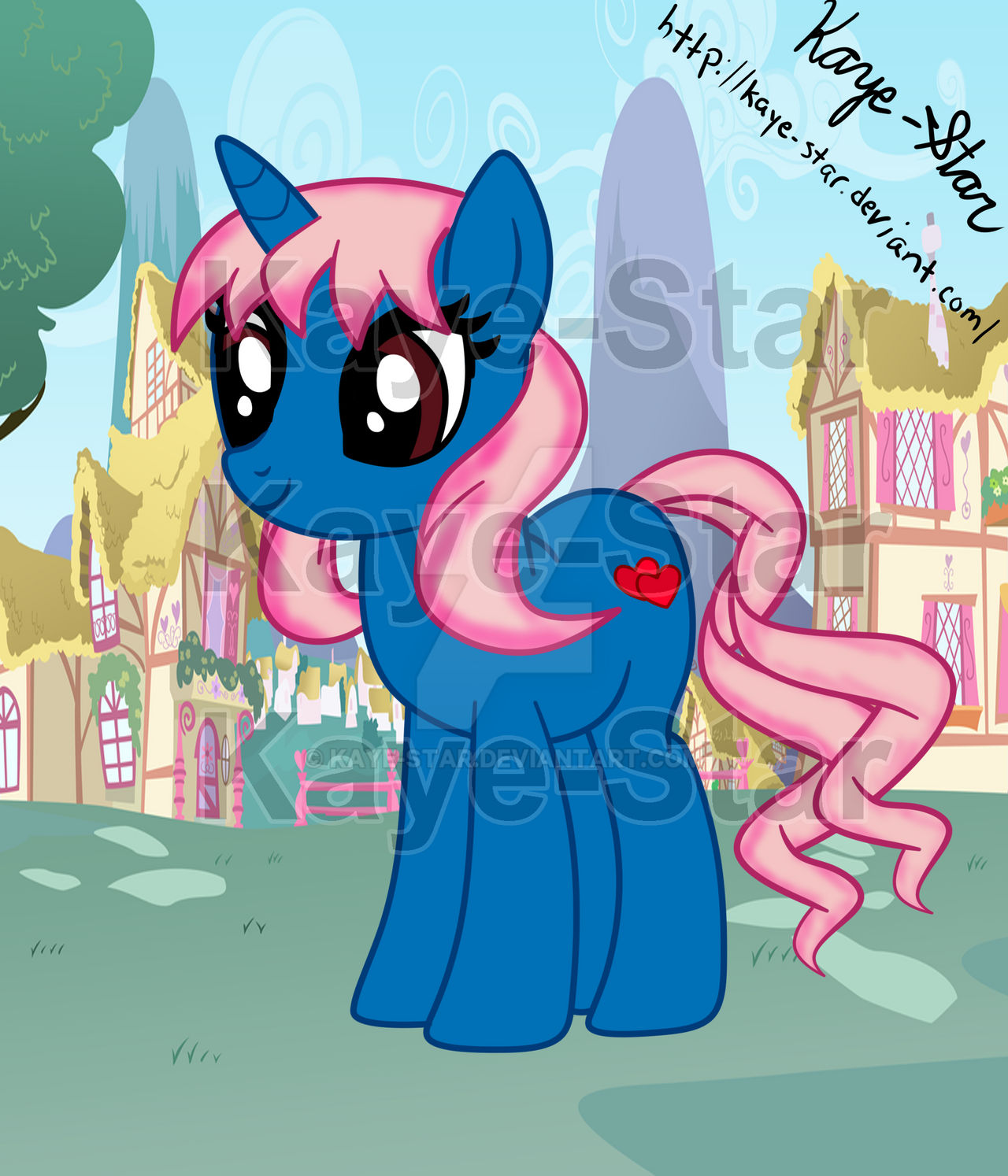 My First MLP OC by Kaye-Star on DeviantArt