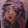 Pirate Girl Tattoo