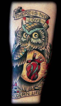 Owl tattoo