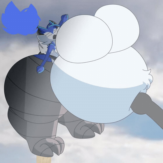Animation Vs. Animation Inflation Blue's Navel Inflation Balancing (Animation) by InflatableBlu on DeviantArt