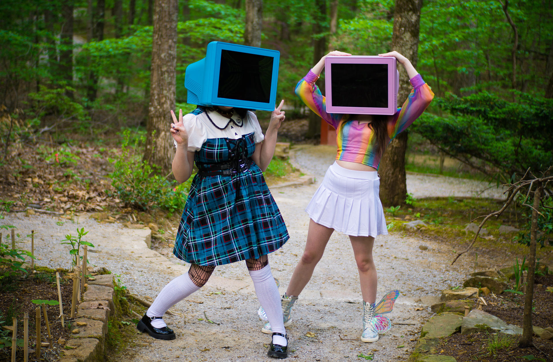 Computer Head Deviantart Colorful Monitor Heads by PokuPokuStudio on DeviantArt