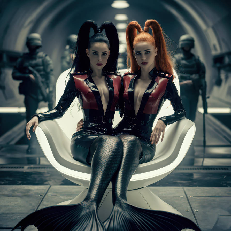 Secret military base - mermaid transformation unit by enjoylingerie on ...