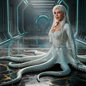 Kim Kardashian and the Alien Planet