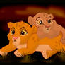 Simba and Nala cubs