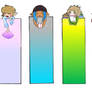 Orgymon Kids Bookmark: Set 1