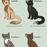 Adoptable Clan Cats ..::OPEN::..