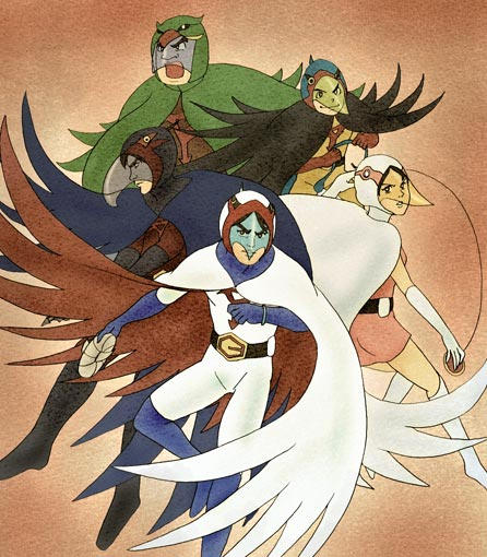 Gatchaman Deviantart Gatchaman by sinner18th on DeviantArt