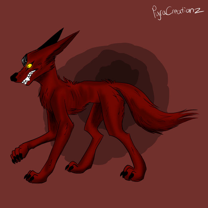 Scp Red Wolves Redwoof by Scp0775 on DeviantArt