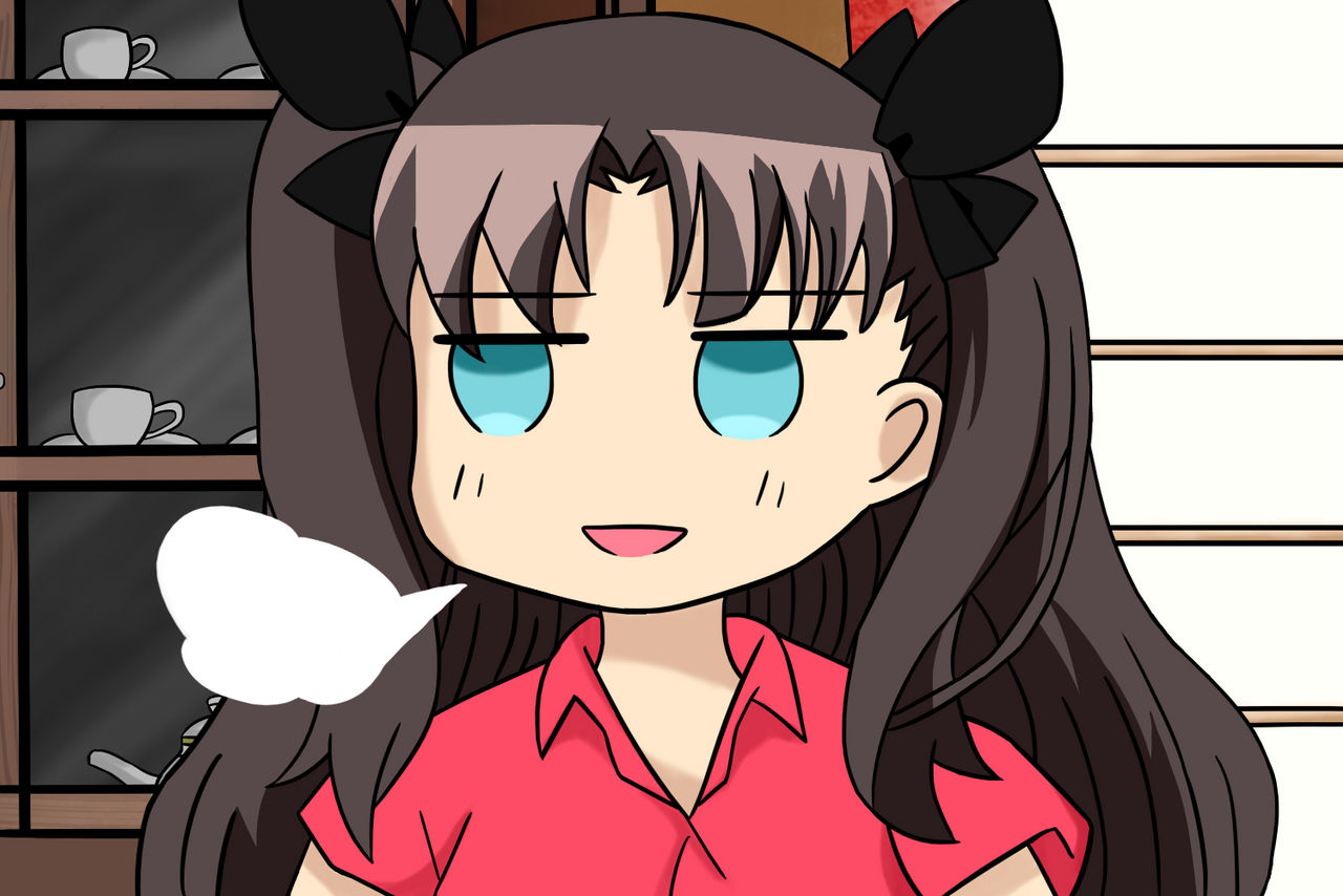 Chibi Rin Fanarrt Chibi Rin Tohsaka fanart - Fate/ Stay Night by Danielgames03 on DeviantArt