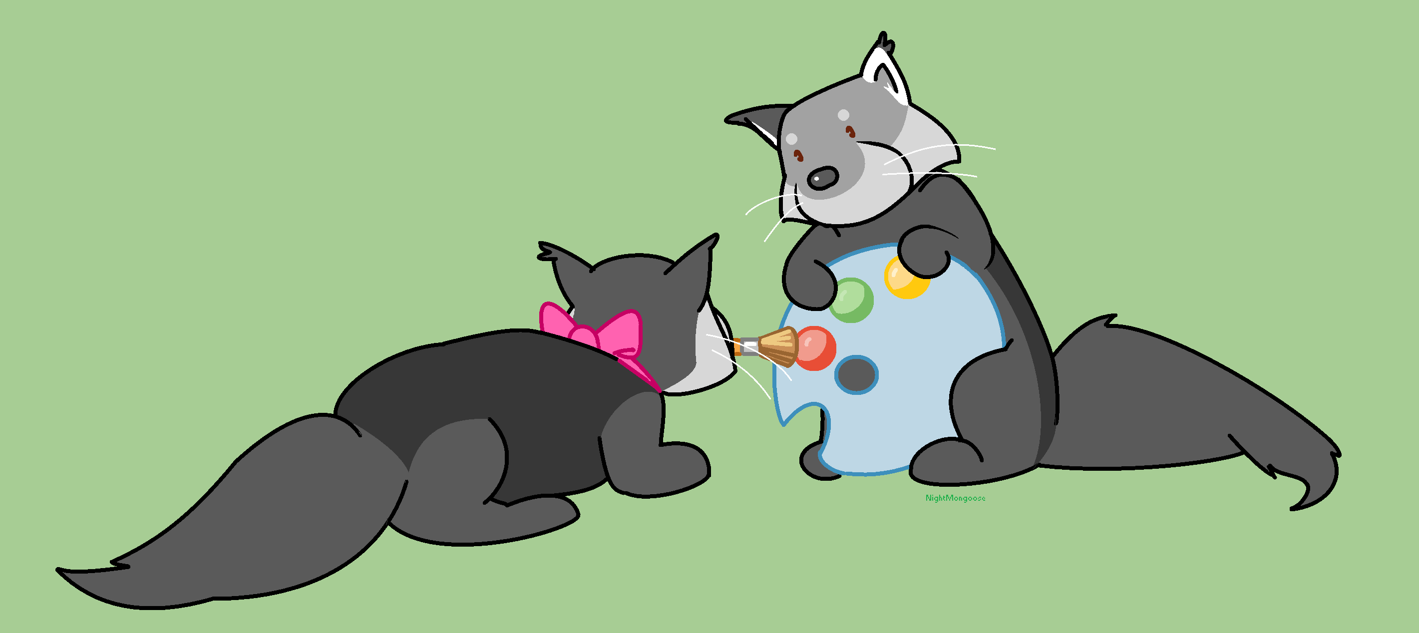 Binturongs and MS paint
