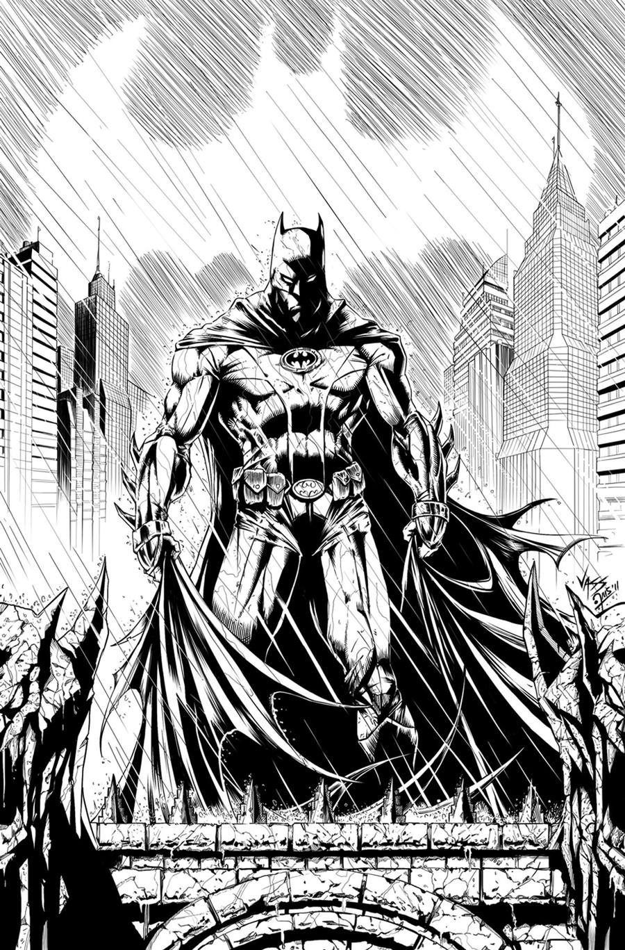 Batman_Inking by AmosRachman on DeviantArt