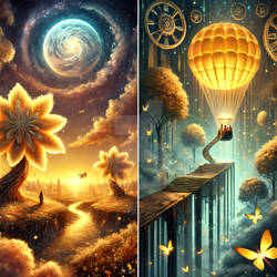 A Surreal Journey Between Worlds
