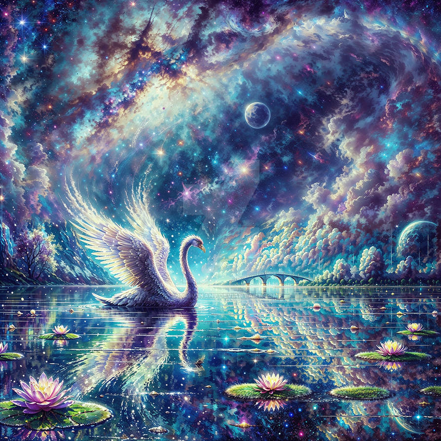 Infinity Swans The Celestial Swans Voyage by Th3R3v3nan7 on DeviantArt