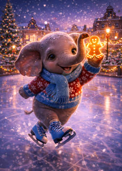 Skating Through Magic
