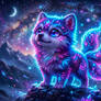 Starry Wolf Pup