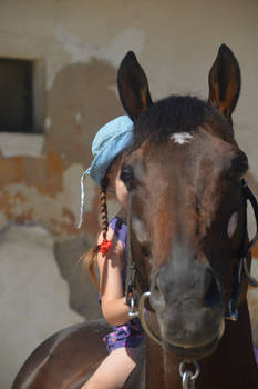 Child and Horse