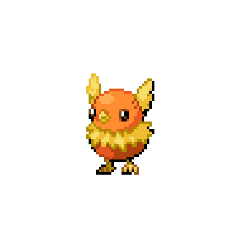 Torchic Back So Rite Beta Torchic Sprite by RetroNC on DeviantArt