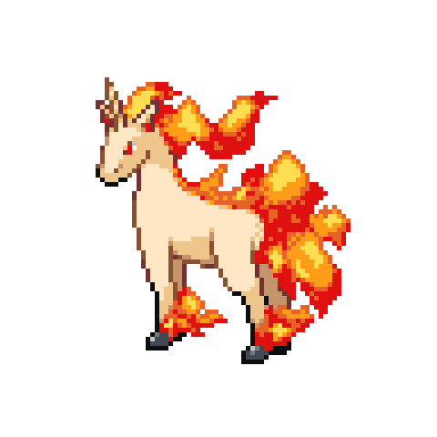 Rapidash Rash Meme Gen1 Rapidash Remake by RetroNC on DeviantArt