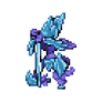 RetroNC's Ice/Ghost Knight Fakemon - Frostnite