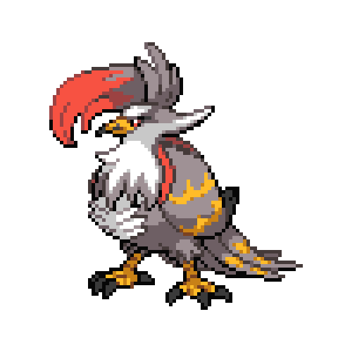 Pokemon Stratoaster Mega Staraptor Gen 5 Pokemon Sprite by RetroNC on DeviantArt