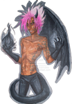 Kuromeru Art Trade By Nevaya By Mrfxckincuthroat-d by x-Riivenge