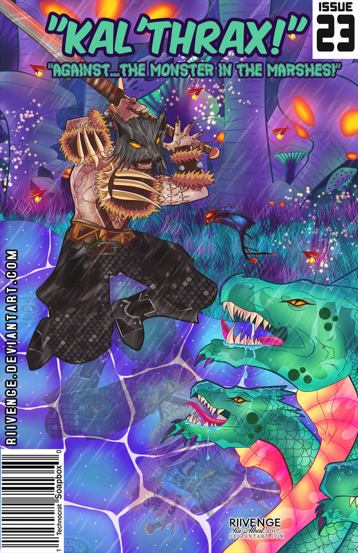 Commission - Warcraft Comic Book Cover by x-Riivenge