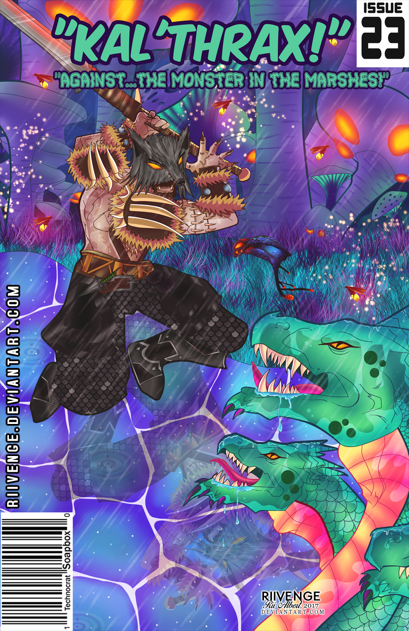 Commission - Warcraft Comic Book Cover by x-Riivenge