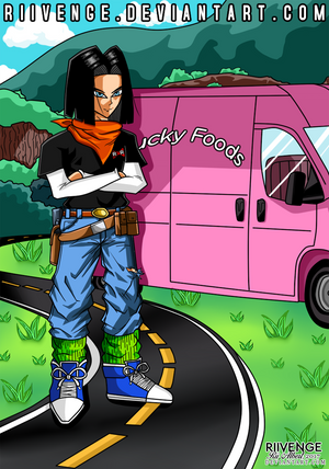An Android and his Van by x-Riivenge An Android and his Van by x-Riivenge