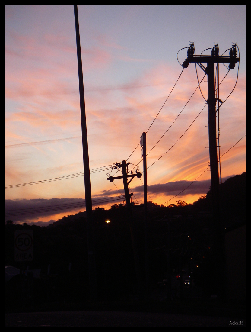 - Coffs Sunset -