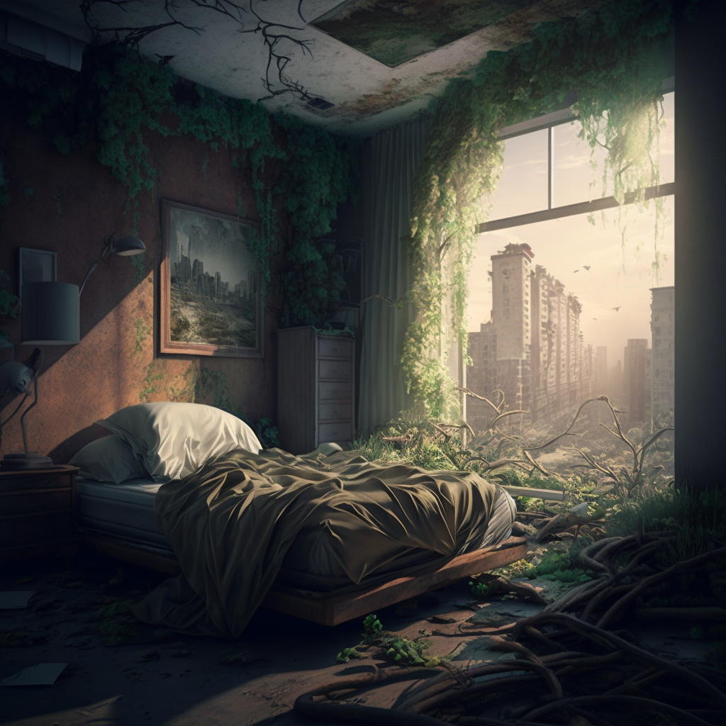 Apocalypse Abandoned Bedroom by rezapriy on DeviantArt