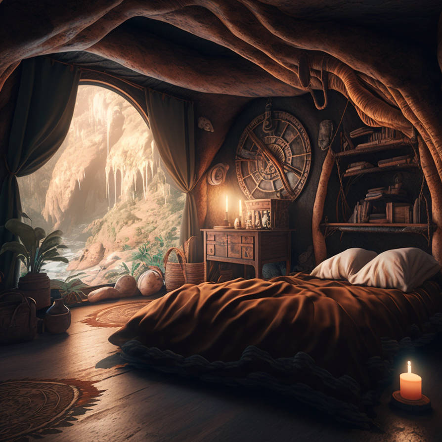 Prehistoric Cave by rezapriy on DeviantArt
