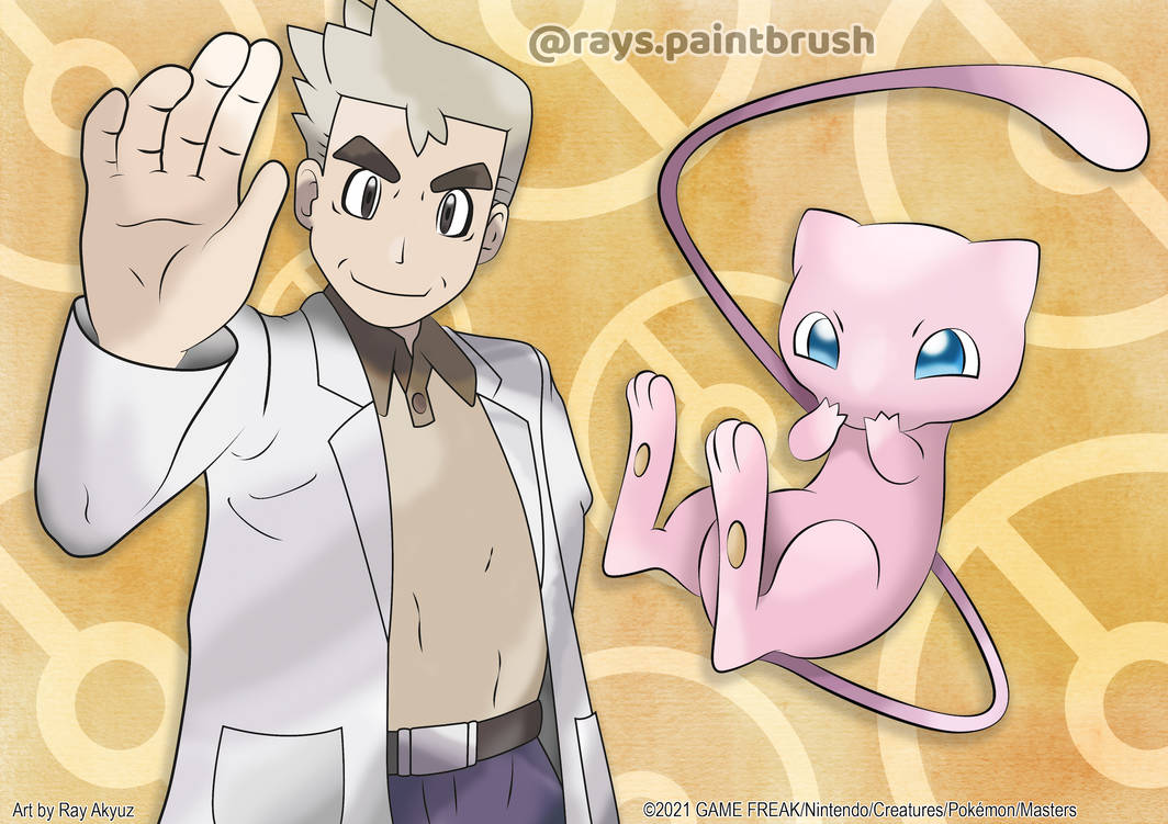 Professor Oak by RaysPaintbrush on DeviantArt