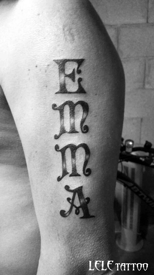 Emma tattoo by lelesabia on DeviantArt