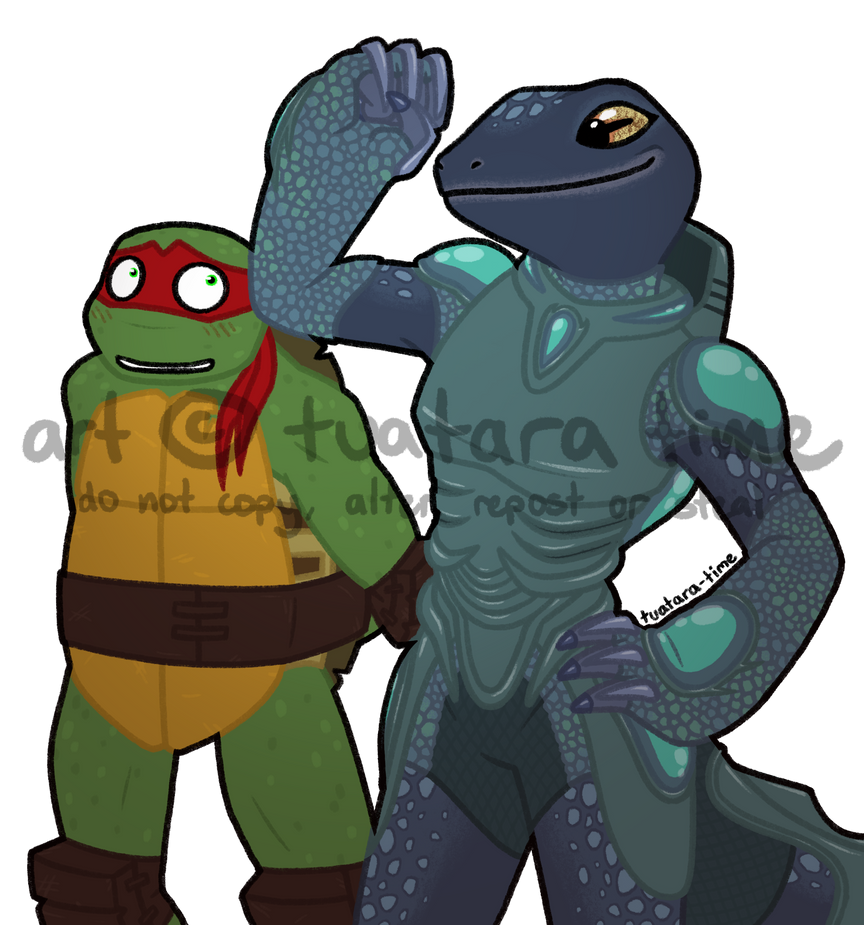 Sam Turtle Deviantart TMayNT Day 8: favourite turtle ally + dynamic by tuatara-time on DeviantArt
