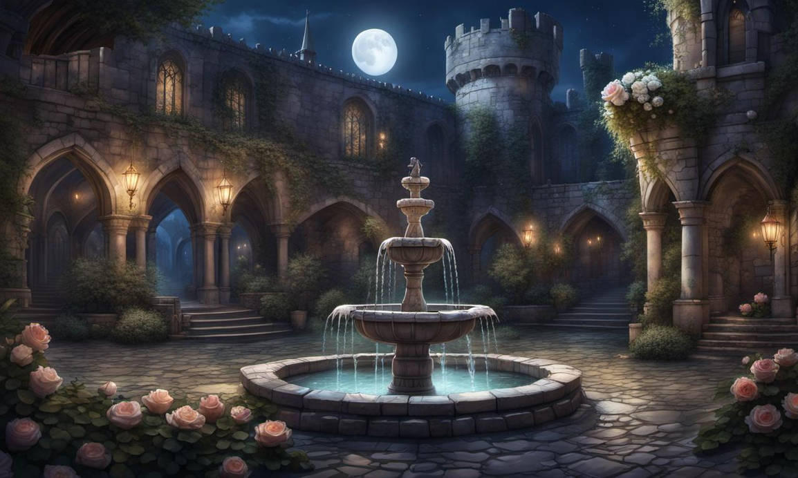 Courtyard In Castle Castle Courtyard 4 by TheShireHorse on DeviantArt