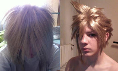 Cloud Strife wig