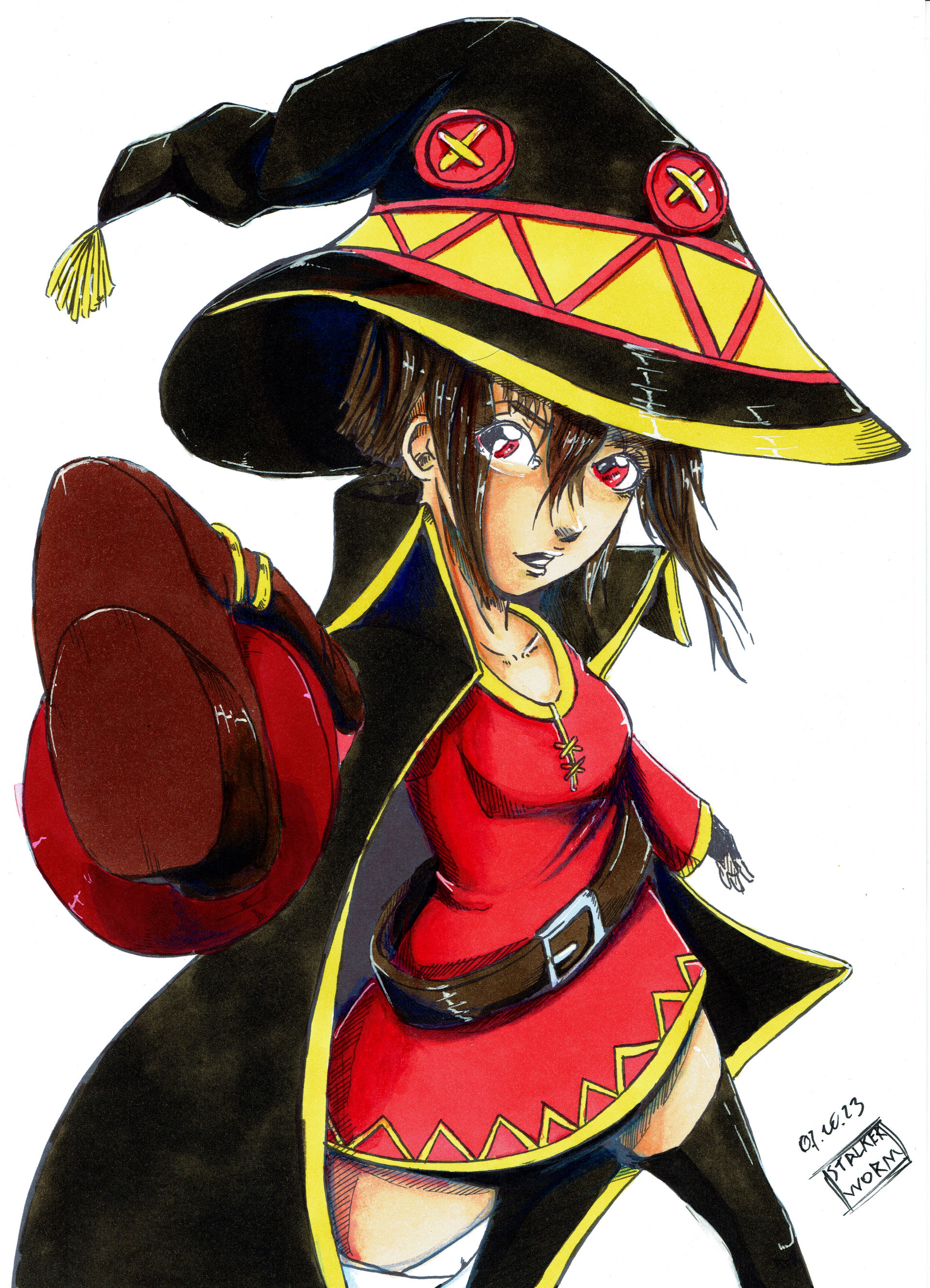 Megumin Exploision Megumin. Explosion! by StalkerWorm on DeviantArt