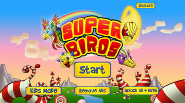 Super Birds Main Menu