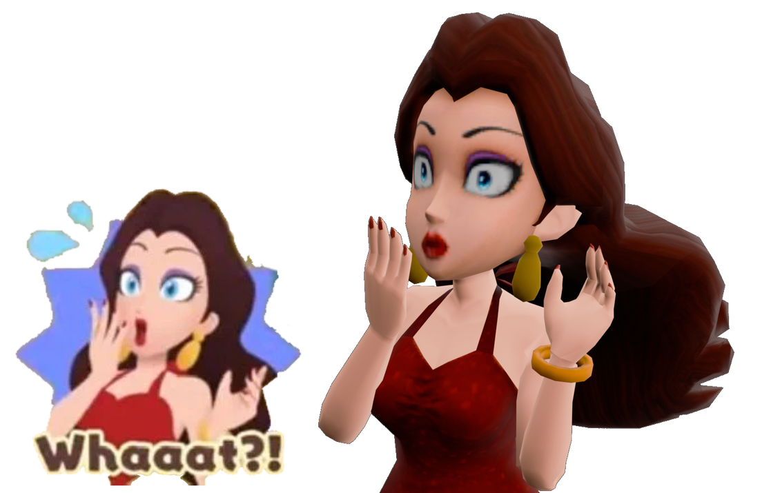 Pauline Mario Party Sticker Pose #1 by pacmanrace on DeviantArt