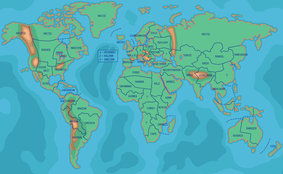  Pokemon GO World Map