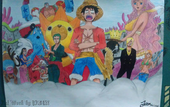 *One Piece*Art work {hand drawn}project 1