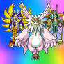 Holy Angel's (Seraphimon, Ophanimon, Cherubimon)