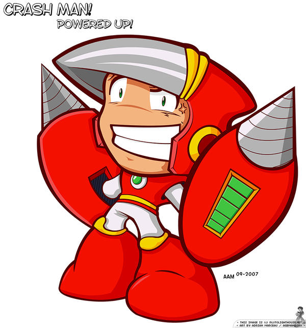 CrashMan Powered Up by Ageman20XX on DeviantArt