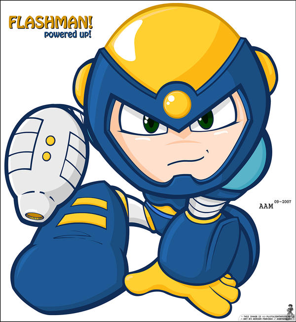 Flashman No Color FlashMan Powered Up by Ageman20XX on DeviantArt